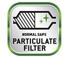 Szimbólum: Low Saps and Normal Saps - Particulate filtr